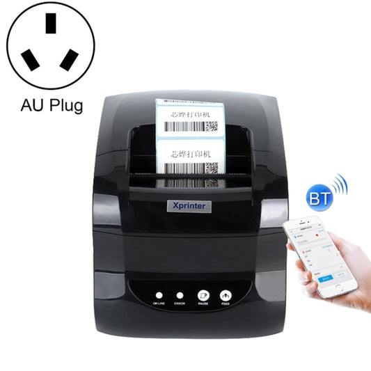 Xprinter XP-365B 80mm Thermal Label Printer Clothing Tag Supermarket Barcode Printer, Plug: AU Plug(Bluetooth Version) - Printer by Xprinter | Online Shopping South Africa | PMC Jewellery | Buy Now Pay Later Mobicred