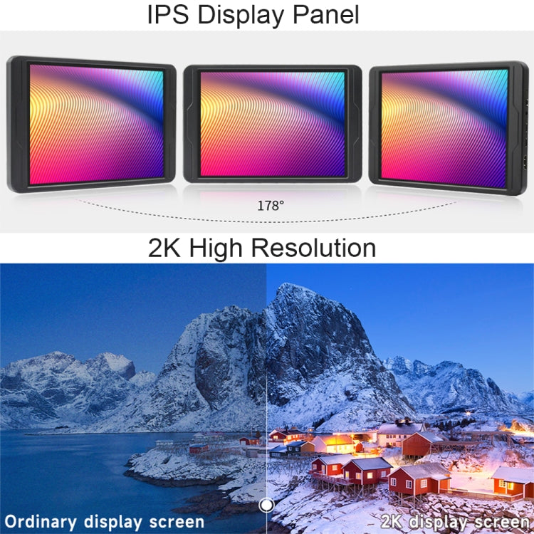 Waveshare 8 Inch 2K IPS 1536×2048 Optical Bonding Toughened Glass Panel Touch Display, Plug:EU Plug - Modules Expansions Accessories by PMC Jewellery | Online Shopping South Africa | PMC Jewellery | Buy Now Pay Later Mobicred