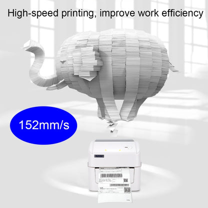 Xprinter XP-420B 108mm Express Order Printer Thermal Label Printer, Style:USB+Bluetooth(US Plug) - Printer by Xprinter | Online Shopping South Africa | PMC Jewellery | Buy Now Pay Later Mobicred