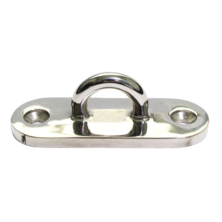 316 Stainless Steel Oval Boat Plate Seat Hand Rowing Boat Fixed Seat Accessories, Specification: 100mm - Marine Accessories & Parts by PMC TechLife | Online Shopping South Africa | PMC TechLife | Buy Now Pay Later Mobicred