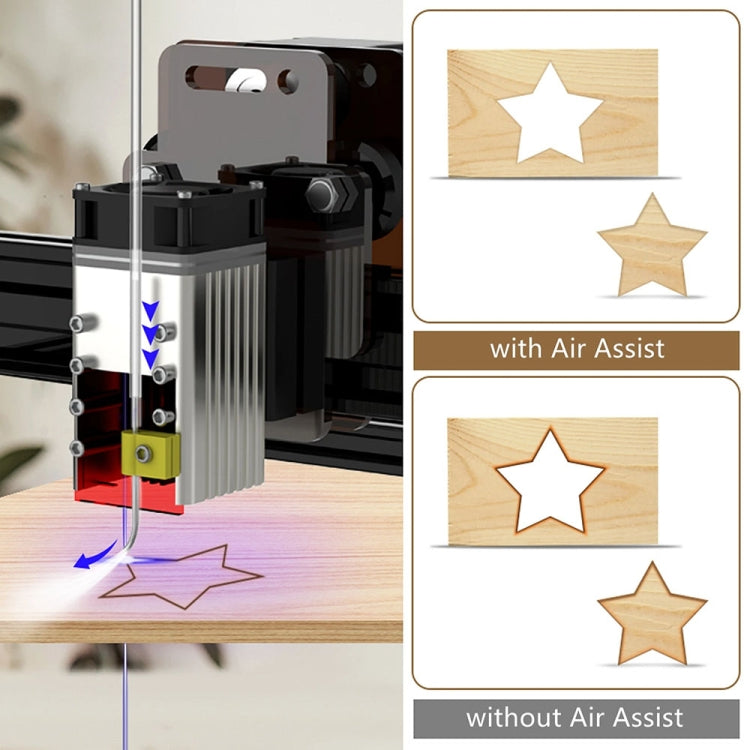 NEJE Air Assist Pump For Laser Cutting Engraving Machine(US Plug) - DIY Engraving Machines by NEJE | Online Shopping South Africa | PMC Jewellery | Buy Now Pay Later Mobicred