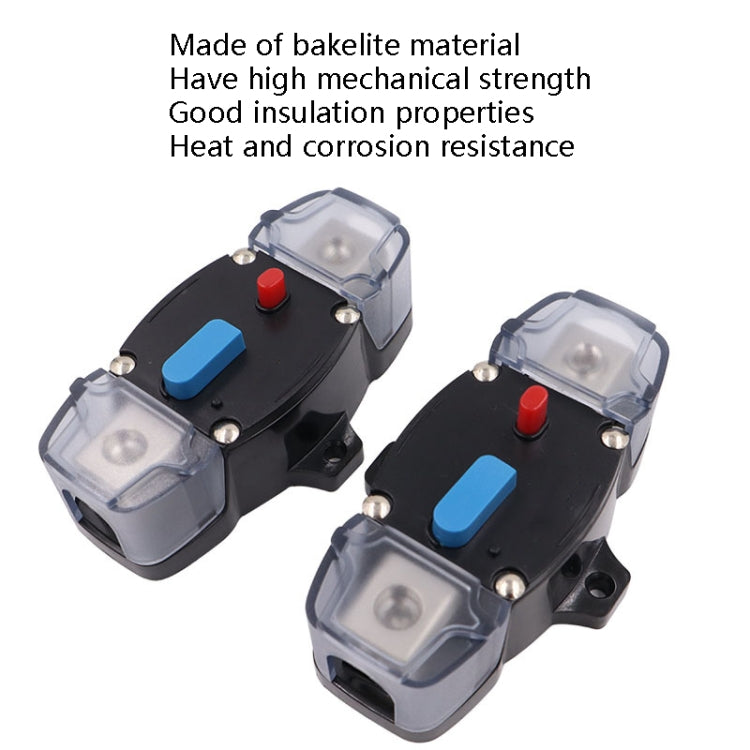 CB8 Car Route Yacht Ship Audio Refit Automatic Circuit Breaker Power Circuit Protection Insurance Switch, Specification: 50A - Fuse by PMC TechLife | Online Shopping South Africa | PMC TechLife | Buy Now Pay Later Mobicred