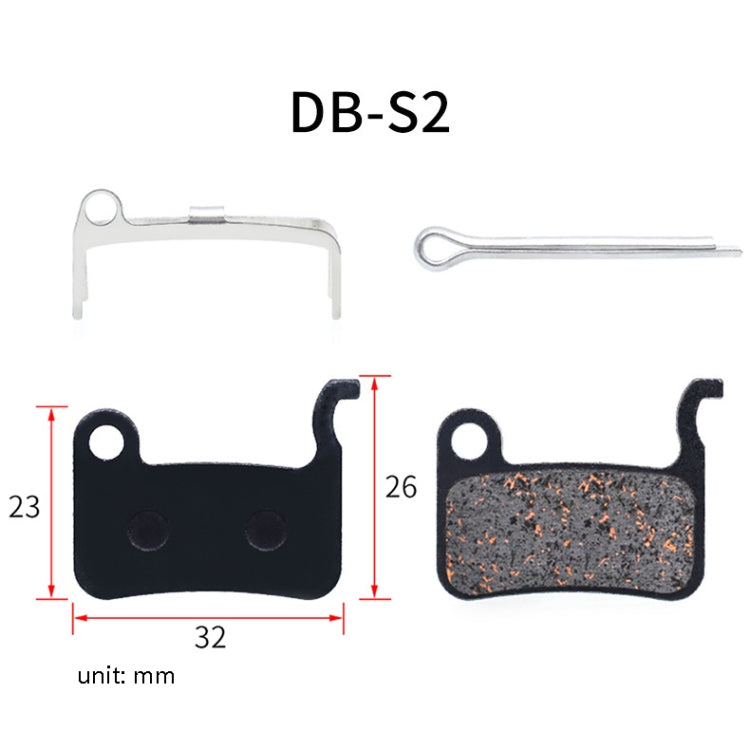 3 Pairs Mountain Bike Semi-Metallic Brake Pads M355 Oil Disc BB5 Resin Disc Brakes, Bagged(DB-S2) - Bicycle Brake Parts by PMC Jewellery | Online Shopping South Africa | PMC Jewellery