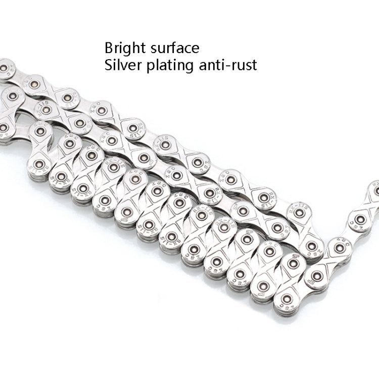 Mountain Road Bike Chain Electroplating Chain, Specification: 11 Speed - Bicycle Chains & Rounds by PMc TechLife | Online Shopping South Africa | PMc TechLife | Buy Now Pay Later Mobicred