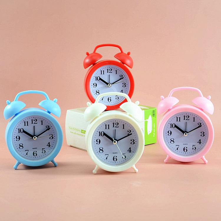 2 PCS Student Bed Small Alarm Clock Desk Alarm Clock(Blue) - Alarm Clocks by PMc TechLife | Online Shopping South Africa | PMc TechLife | Buy Now Pay Later Mobicred