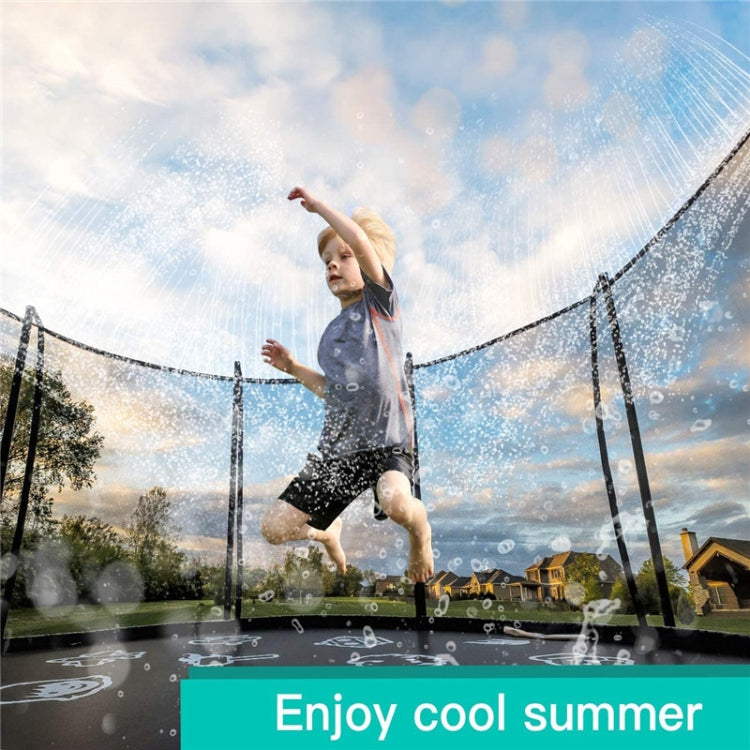 SSQ-B12M Garden Trampoline Watering Sprinkler, Specification: Blue 8m - Watering & Irrigation by PMc TechLife | Online Shopping South Africa | PMc TechLife | Buy Now Pay Later Mobicred