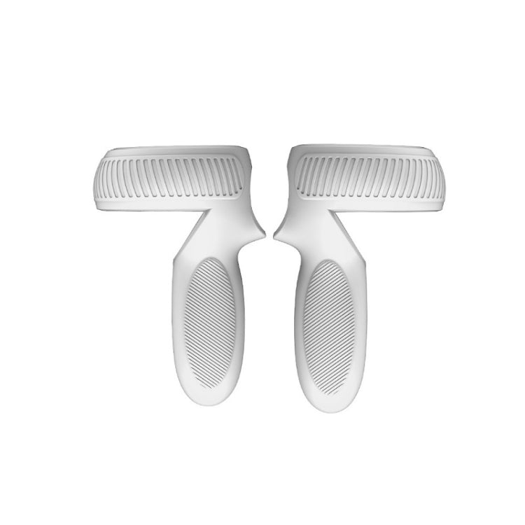VR Handle Silicone Non-slip Drop Resistant Protective Cver For Meta Quest(White) - VR Accessories by PMC TechLife | Online Shopping South Africa | PMC TechLife | Buy Now Pay Later Mobicred