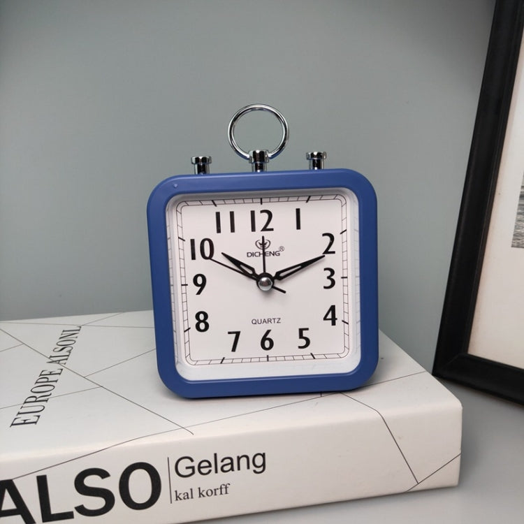 Candy Color Office Home Student Square Alarm Clock(Blue) - Alarm Clocks by PMc TechLife | Online Shopping South Africa | PMc TechLife | Buy Now Pay Later Mobicred