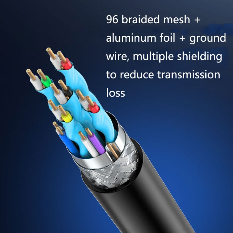 Jasoz High-Definition Projector Computer Video Cable Oxygen-Free Copper Core, Cable Length: 2m - Cable by PMC TechLife | Online Shopping South Africa | PMC TechLife | Buy Now Pay Later Mobicred