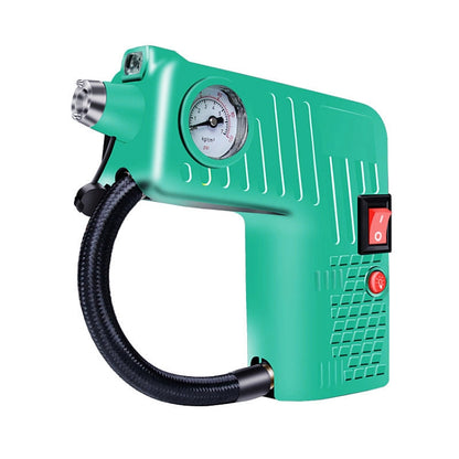 YX-301 12V Multi-Function Car Electric Portable Hand-Held Inflatable Pump(Green) - Inflatable Pump by PMC Jewellery | Online Shopping South Africa | PMC Jewellery