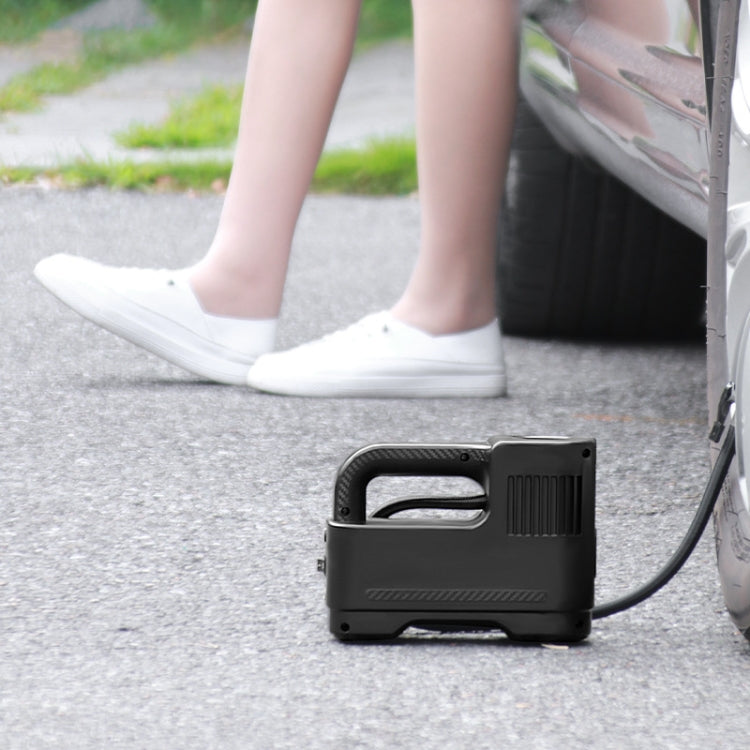 Portable Multi-Function Smart Car Inflatable Pump Electric Air Pump, Style: Wired With Light Pointer - Inflatable Pump by PMC TechLife | Online Shopping South Africa | PMC TechLife