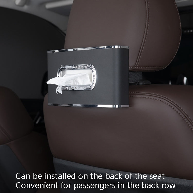 Car Clock Tissue Box Multi-Function Vehicle Instrument Table Paper Towel Box, Style: Clock+Parking Card (Ivory) - free shipping - PMC TechLife - Order now!