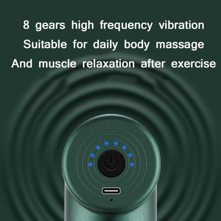 Mini Fascia Massager Pulse Micro-Current Physiotherapy Muscle Cervical Spine Massage Equipment Specification: Button version(168 Gray) - free shipping - PMC TechLife - Order now!