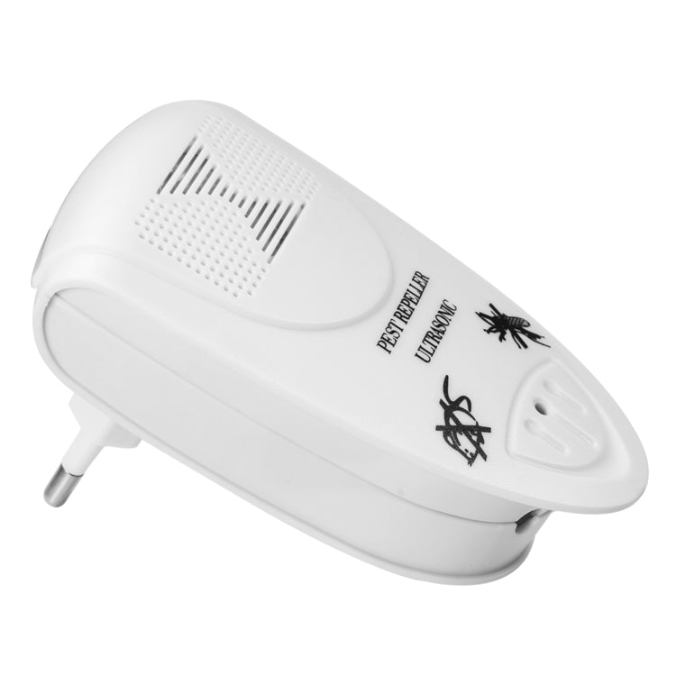 Ultrasonic Electronic Mouse Repeller Household Intelligent Insect Repeller, EU Plug(White) - Repellents by PMC Jewellery | Online Shopping South Africa | PMC Jewellery | Buy Now Pay Later Mobicred