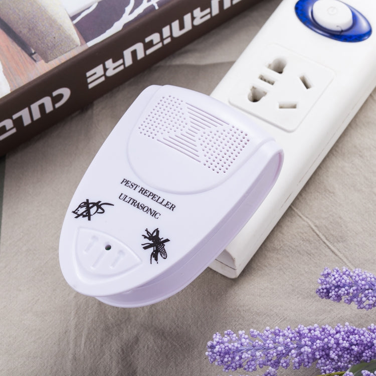 Ultrasonic Electronic Mouse Repeller Household Intelligent Insect Repeller, EU Plug(White) - Repellents by PMC Jewellery | Online Shopping South Africa | PMC Jewellery | Buy Now Pay Later Mobicred