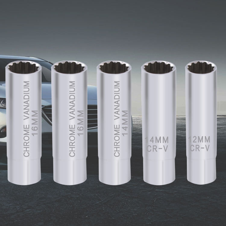 Car Spark Plug Sleeve Wrench Thin Flames Disassembly Tool, Specification: 16mm (Magnetic) - free shipping - PMC TechLife - Order now!