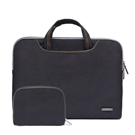 LiSEN LS-116 Simple Laptop Bag Business Laptop Liner Bag, Size: 11.6 inch(Snowflake Nylon Black) - Other by LiSEN | Online Shopping South Africa | PMC Jewellery | Buy Now Pay Later Mobicred