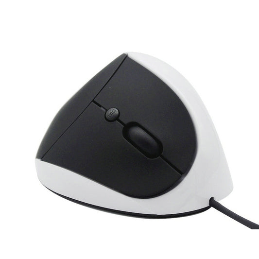 JSY-05 6 Keys Wired Vertical Mouse Ergonomics Brace Optical Mouse(White) - Wired Mice by PMC Jewellery | Online Shopping South Africa | PMC Jewellery | Buy Now Pay Later Mobicred