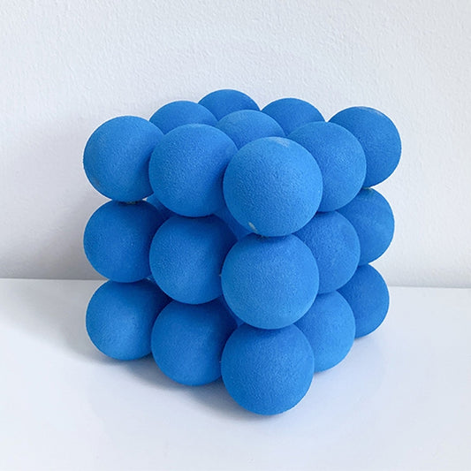 Blue Ball Rubik Cube Studio Background Ornament Photo Props - Other Props by PMC Jewellery | Online Shopping South Africa | PMC Jewellery | Buy Now Pay Later Mobicred