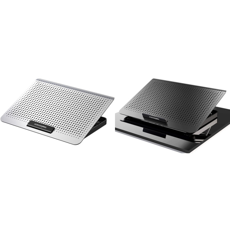 ICE COOREL Laptop Aluminum Alloy Radiator Fan Silent Notebook Cooling Bracket, Colour: Space Silver - free shipping - PMC Jewellery - Order now!