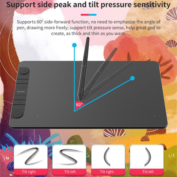 VEIKK VK1060PRO Digital Tablet Hand-Painted Board Electronic Drawing Board Can Connected To Mobile Phone -  by VEIKK | Online Shopping South Africa | PMC Jewellery | Buy Now Pay Later Mobicred