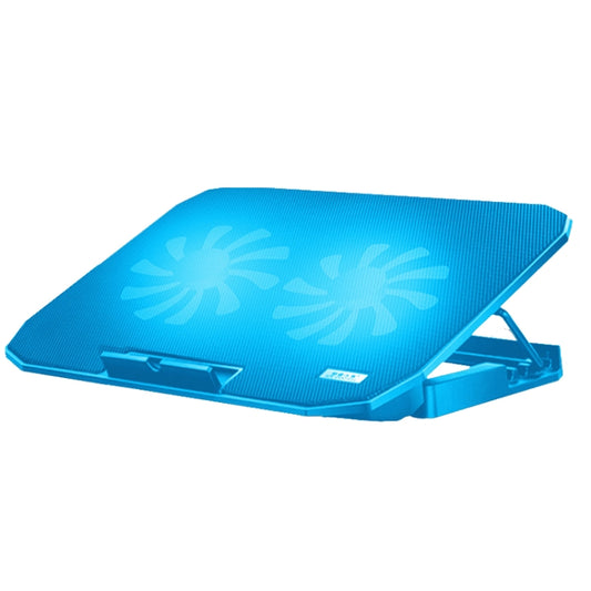 ICE COOREL N106 Laptop Base Adjustment Radiator Dual-Fan Notebook Cooling Bracket, Colour: Luxury Version (Sea Blue) - Cooling Pads by ICE COOREL | Online Shopping South Africa | PMC Jewellery | Buy Now Pay Later Mobicred