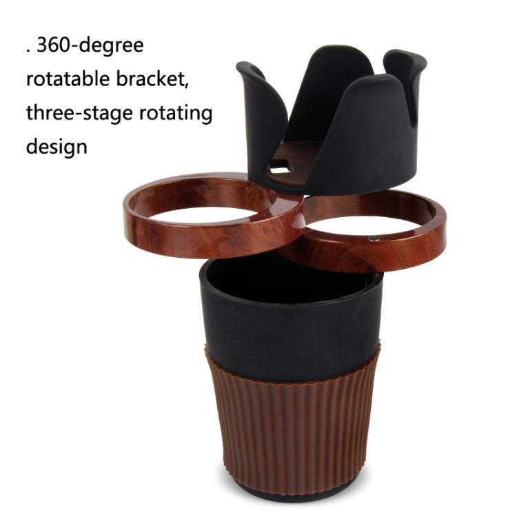SUITU R151-4  Car Air Outlet Storage Water Cup Holder Mobile Phone Navigation Multi-function Storage Box(Black Square) - Car Drink Holders by SUITU | Online Shopping South Africa | PMc TechLife | Buy Now Pay Later Mobicred