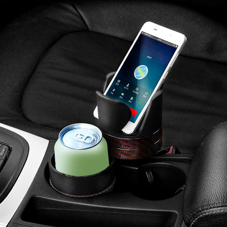 SUITU R151-4  Car Air Outlet Storage Water Cup Holder Mobile Phone Navigation Multi-function Storage Box(Black Square) - Car Drink Holders by SUITU | Online Shopping South Africa | PMc TechLife | Buy Now Pay Later Mobicred