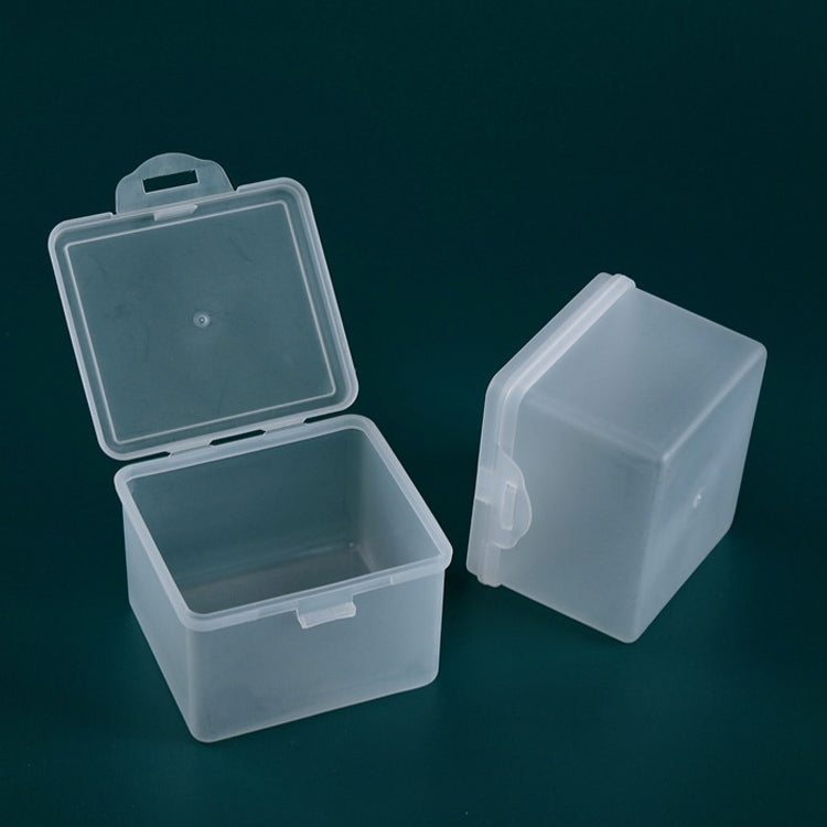10 PCS PP Matte Material Plastic Box With Cover Parts Tool Storage Box Square Product Box - Storage Boxes by PMC TechLife | Online Shopping South Africa | PMC TechLife | Buy Now Pay Later Mobicred
