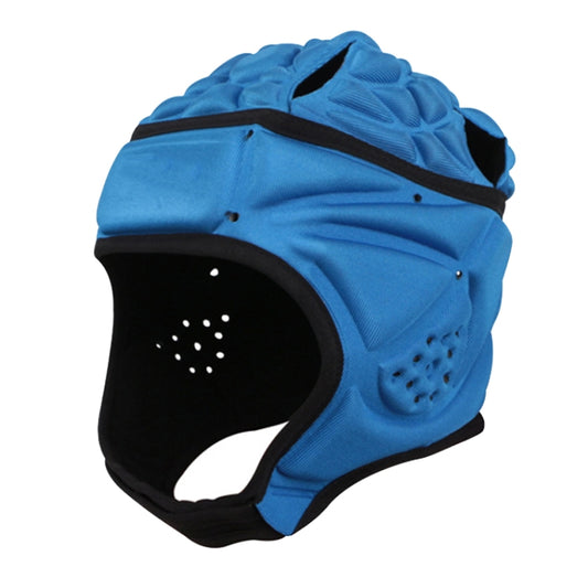 1933 Soft Football Helmet Sport Roller Skating Protective Cap(Blue (No Logo)) - Sports Safety by PMC Jewellery | Online Shopping South Africa | PMC Jewellery | Buy Now Pay Later Mobicred