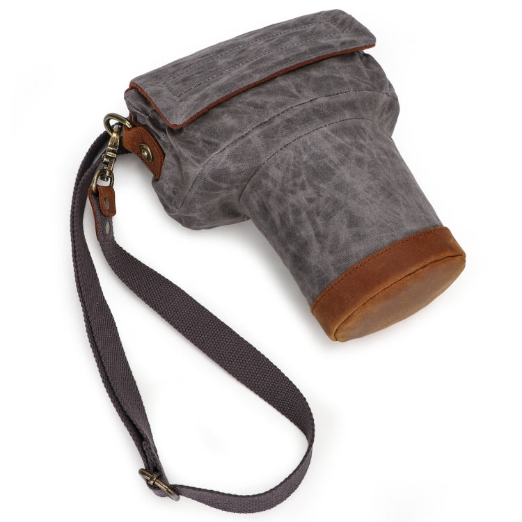 K-809 Shock-Absorbing And Drop-Proof Camera Shoulder Bag SLR Liner Protection Bag(Grey) - Soft Bag by PMC TechLife | Online Shopping South Africa | PMC TechLife | Buy Now Pay Later Mobicred