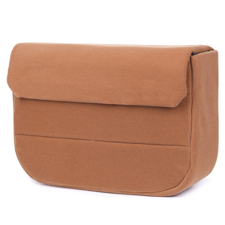 006 SLR Camera Bag Thickened Digital Camera Liner Bag(Brown) - Soft Bag by PMC TechLife | Online Shopping South Africa | PMC TechLife | Buy Now Pay Later Mobicred