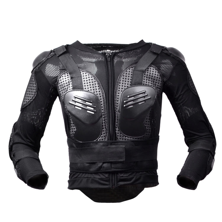GHOST RACING F060 Motorcycle Armor Suit Riding Protective Gear Chest Protector Elbow Pad Fall Protection Suit, Size: S(Black) - Protective Gear by GHOST RACING | Online Shopping South Africa | PMC Jewellery | Buy Now Pay Later Mobicred