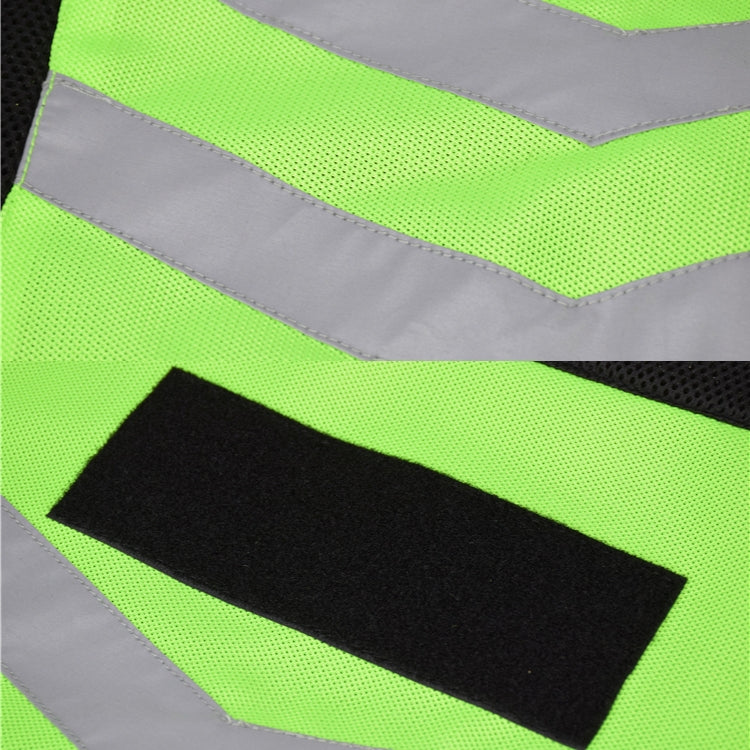 GHOST RACING GR-Y06 Motorcycle Riding Vest Safety Reflective Vest, Size: M(Fluorescent Green) - Protective Gear by GHOST RACING | Online Shopping South Africa | PMC Jewellery | Buy Now Pay Later Mobicred