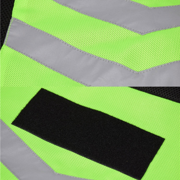 GHOST RACING GR-Y06 Motorcycle Riding Vest Safety Reflective Vest, Size: M(Black) - Protective Gear by GHOST RACING | Online Shopping South Africa | PMC Jewellery | Buy Now Pay Later Mobicred