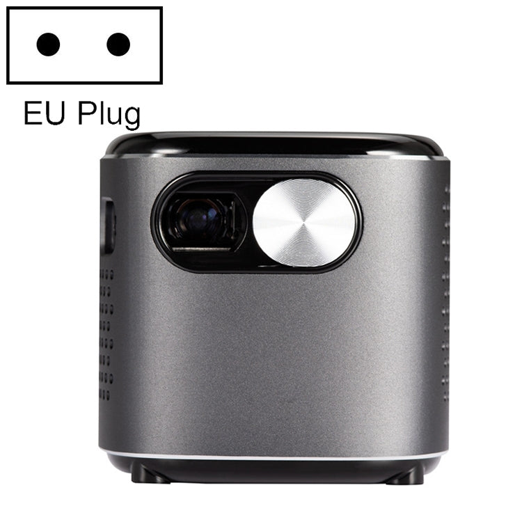 D048B 2.4G/5G WiFi Mini Smart Touch Bluetooth Projector Portable HD Phone Projector(EU Plug) - Mini Projector by PMC Jewellery | Online Shopping South Africa | PMC Jewellery | Buy Now Pay Later Mobicred