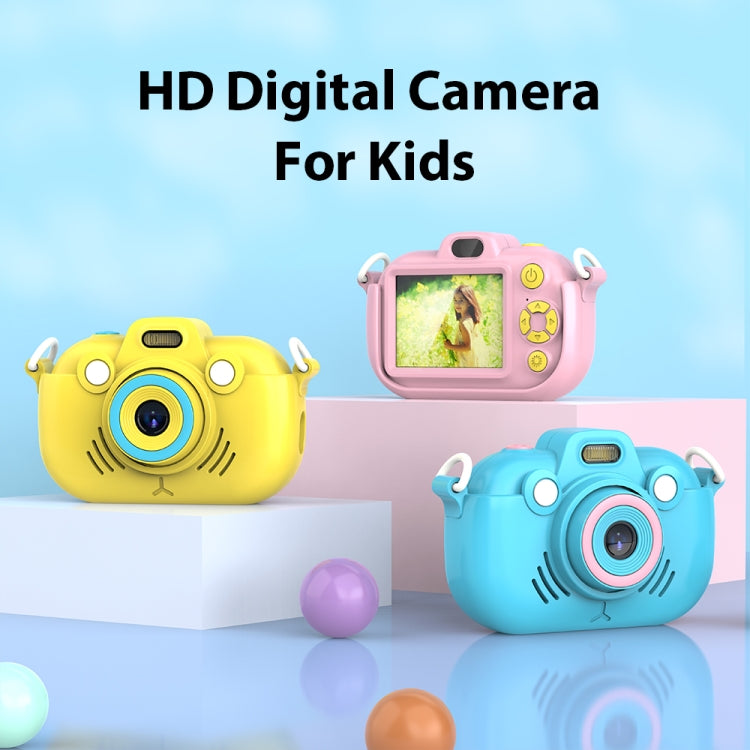 DC502 2.4-Inch 16X Zoom 2.7K Video Recording Children Digital Camera, Color: Pink No Card(US Plug) - Children Cameras by PMC Jewellery | Online Shopping South Africa | PMC Jewellery | Buy Now Pay Later Mobicred