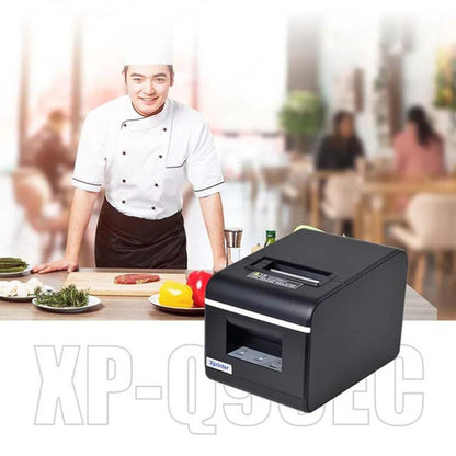 Xprinter XP-Q90EC 58mm Portable Express List Receipt Thermal Printer, Style:USB Port(US Plug) - Printer by Xprinter | Online Shopping South Africa | PMC Jewellery | Buy Now Pay Later Mobicred