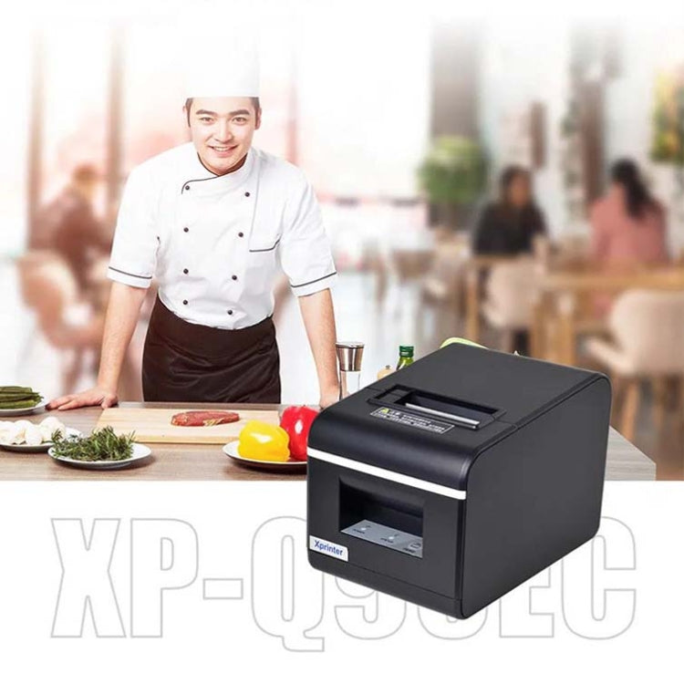 Xprinter XP-Q90EC 58mm Portable Express List Receipt Thermal Printer, Style:LAN Port(US Plug) - Printer by Xprinter | Online Shopping South Africa | PMC Jewellery | Buy Now Pay Later Mobicred