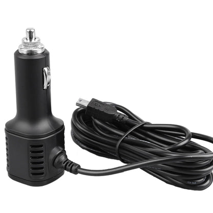 H519 Car Charger Driving Recorder Power Cord Dual USB With Display Charging Line, Specification: Micro Right Elbow - Cigar Socket by PMC Jewellery | Online Shopping South Africa | PMC Jewellery | Buy Now Pay Later Mobicred