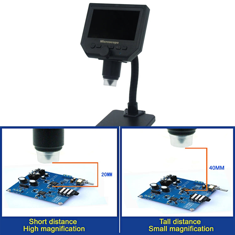 G600W Electronic Microscope HD Mobile Repair Microscope, US Plug - Digital Microscope by PMC Jewellery | Online Shopping South Africa | PMC Jewellery | Buy Now Pay Later Mobicred