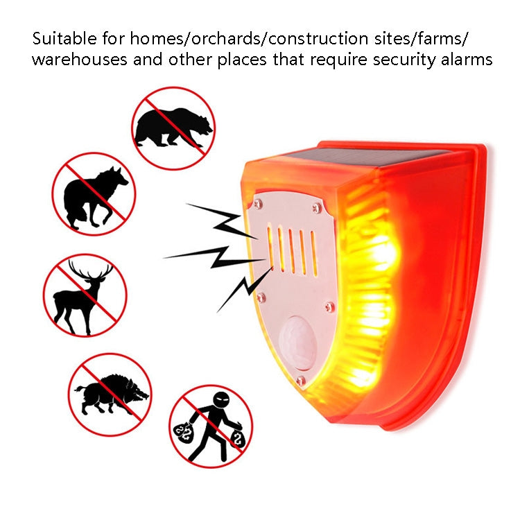 N911M Solar Animal Repeller Outdoor Sound And Light Alarm, Specification: with Induction - Others Alarm by PMC TechLife | Online Shopping South Africa | PMC TechLife | Buy Now Pay Later Mobicred