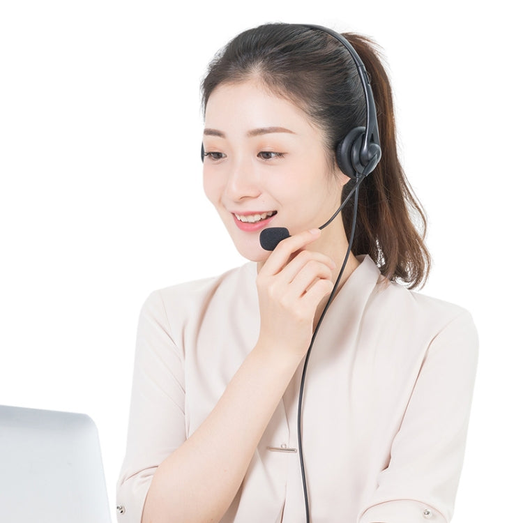 SOYTO SY490 Teaching Office Network Class Student Education Computer Headset, Style: Double Ear Black Separation USB - free shipping - PMC TechLife - Order now!