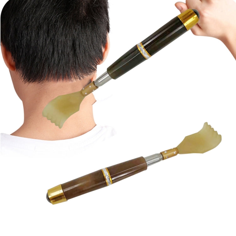 Magnetic Tickling Retractable Back Scratcher(Brown) - free shipping - PMC TechLife - Order now!