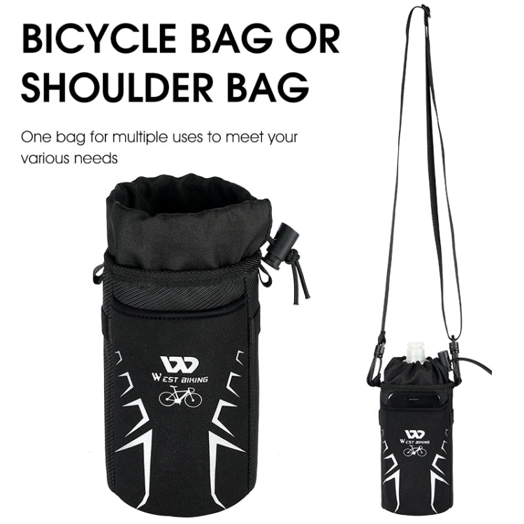 WEST BIKING Bicycle Insulated Water Bottle Bag(Black) - free shipping - PMC TechLife - Order now!