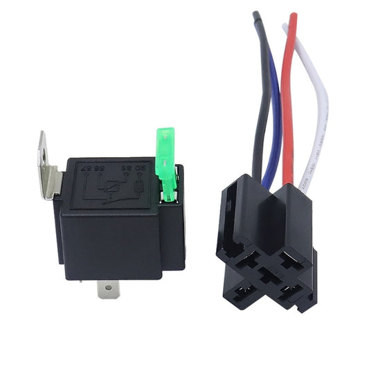 5 Sets JD2912 4 Pin Car Relay With Fuse, Rated voltage: 24V - Relays by PMC Jewellery | Online Shopping South Africa | PMC Jewellery | Buy Now Pay Later Mobicred