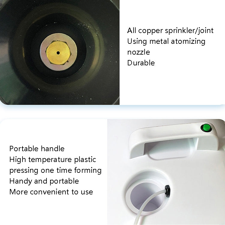 Mist Air Spray Cleaner Disinfectant Air Purifier, Power Plug: UK Plug(White) - free shipping - PMC TechLife - Order now!