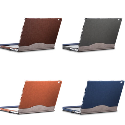 PU Leather Laptop Protective Sleeve For Microsoft Surface Book 3 13.5 inches(Gentleman Gray) - Other by PMC Jewellery | Online Shopping South Africa | PMC Jewellery | Buy Now Pay Later Mobicred