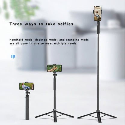 CYKE Folding Telescopic Mobile Phone Broadcast Stand Tripod, Specification: A61-1.6m (Cloud Station) - Stand by CYKE | Online Shopping South Africa | PMC Jewellery | Buy Now Pay Later Mobicred