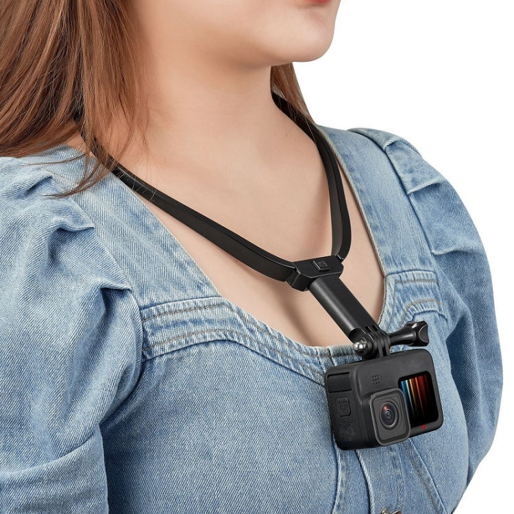 Action Camera Neck-hanging Bracket(Black) - Holder by PMC TechLife | Online Shopping South Africa | PMC TechLife | Buy Now Pay Later Mobicred